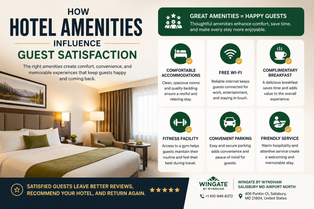 How Hotel Amenities Influence Guest Satisfaction