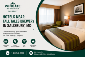 Hotels Near Tall Tales Brewery in Salisbury, MD: Where to Stay for Your Visit